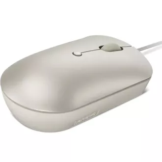 Lenovo mouse CONS 540 USB-C cablu compact - auriu (Nisip)