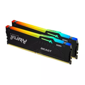 KINGSTON 64GB 5600MHz DDR5 CL40 DIMM (Kit de 2) FURY Beast RGB