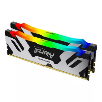 KINGSTON 32GB 6400MT/s DDR5 CL32 DIMM (Kit de 2) FURY Renegade RGB