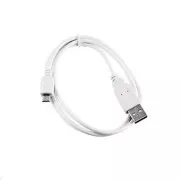 C-TECH Cablu USB 2.0 AM/Micro, 1m, alb