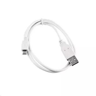 C-TECH Cablu USB 2.0 AM/Micro, 1m, alb C-TECH Cablu USB 2.0 AM/Micro, 1m, alb