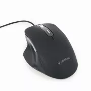 Mouse Gembird MUS-6B-02, USB, negru