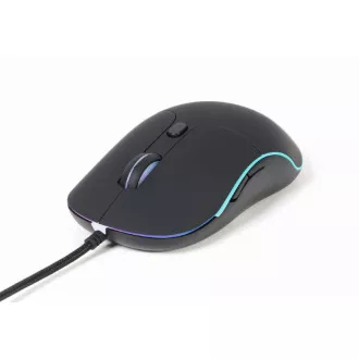 Mouse Gembird MUS-UL-02, retroiluminat, 2400DPI, USB, negru
