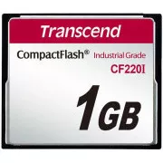 Transcend 1GB INDUSTRIAL TEMP INDUSTRIAL CF220I CF CARD (SLC) Disc fix și UDMA5