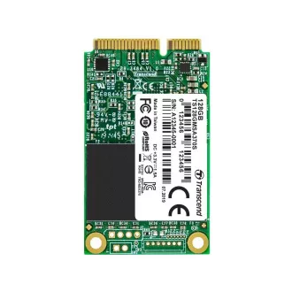 DISC SSD TRANSCEND MSA370S de 128 GB mSATA, SATA III 6 Gb/s (MLC), 530 MB/s R, 200 MB/s W