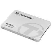 TRANSCEND SSD225S Disc SSD de 1TB, 2.5'', SATA III 6Gb/s, 3D TLC, Carcasă din aluminiu, 550MB/s R, 500MB/s W, argintiu