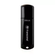Unitate flash Transcend JetFlash 700 USB 3.1 de 256 GB, negru