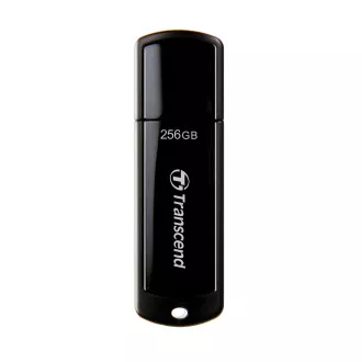 Unitate flash Transcend JetFlash 700 USB 3.1 de 256 GB, negru