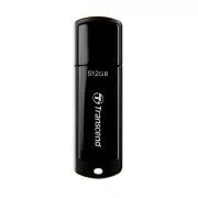 Unitate flash USB 3.1 Transcend JetFlash 700 de 512 GB, neagră