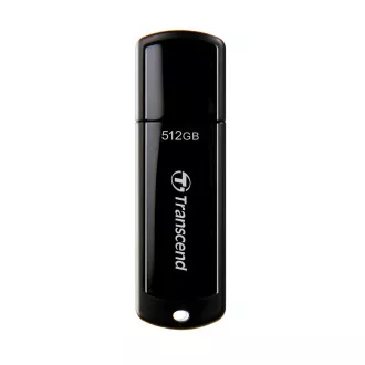 Unitate flash USB 3.1 Transcend JetFlash 700 de 512 GB, neagră