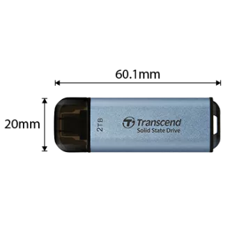 Transcend ESD300S 2TB, SSD extern, USB 10Gbps, tip C Transcend ESD300S 2TB, SSD extern, USB 10Gbps, tip C