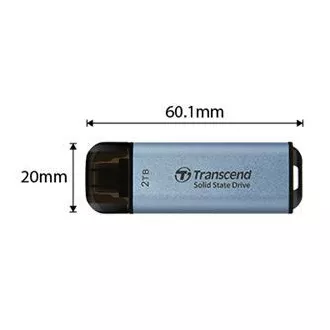Transcend ESD300S 2TB, SSD extern, USB 10Gbps, tip C Transcend ESD300S 2TB, SSD extern, USB 10Gbps, tip C