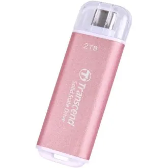 Transcend ESD300P 2TB, SSD extern, USB 10Gbps, tip C, 1050MB/R, 950MB/W, roz