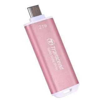 Transcend ESD300P 2TB, SSD extern, USB 10Gbps, tip C, 1050MB/R, 950MB/W, roz