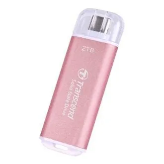 Transcend ESD300P 2TB, SSD extern, USB 10Gbps, tip C, 1050MB/R, 950MB/W, roz