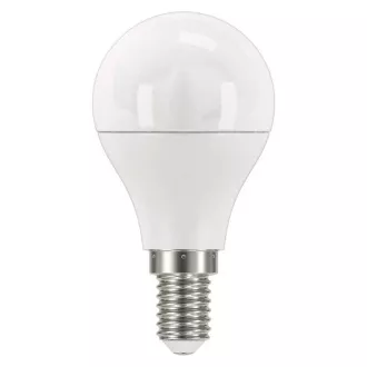 Emos Bec cu LED MINI GLOBE, 8W/60W E14, WW alb cald, 806 lm, clasic, E