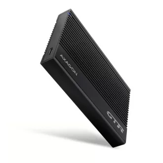 AXAGON EE25-GTR, USB-C 10Gbps - SATA 6G 2.5" RIBBED box, negru