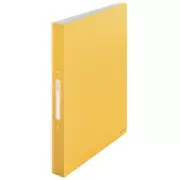 LEITZ Îndosariere cu inele Cosy PP 2RR, inel dublu, galben cald