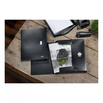 LEITZ Cutie de documente ecologică RECYCLE, PP, negru