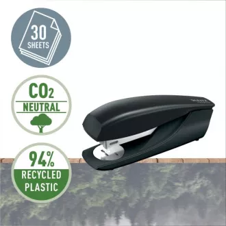 Capsator ecologic LEITZ NeXXt RECYCLE, 30 de coli, negru Capsator ecologic LEITZ NeXXt RECYCLE, 30 de coli, negru