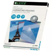 LEITZ Buzunare laminate A4 cu tehnologie de rutare, 100 microfoane (100 buc)