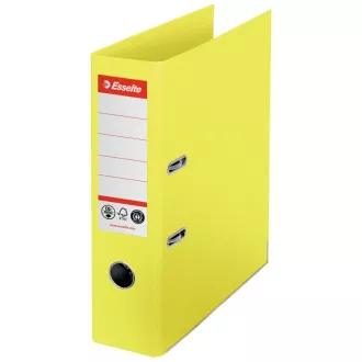 Dosar Esselte cu pârghie nr. 1 Co2 neutru, 75 mm, galben