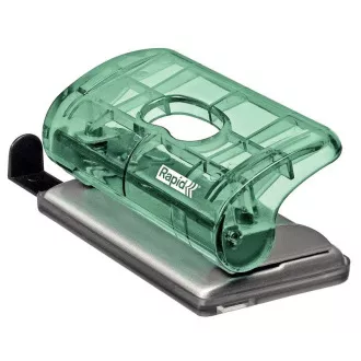 Mini perforator rapid Colour´Ice FC5, 10 coli, blister, verde gheață Mini perforator rapid Colour´Ice FC5, 10 coli, blister, verde gheață
