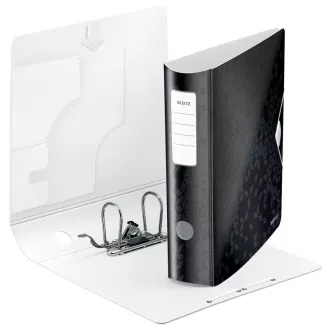 LEITZ Îndosariere mobilă 180° Active WOW, 75 mm, negru