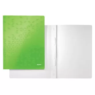 LEITZ Cutie de legătorie cu WOW, A4, verde