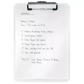 LEITZ Bloc de scris WOW, A4, alb