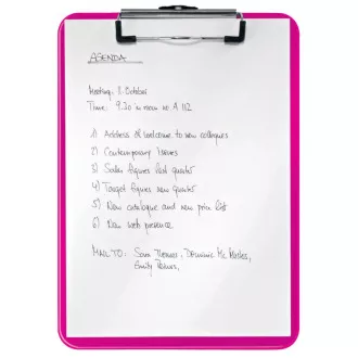 LEITZ Bloc de scris WOW, A4, roz