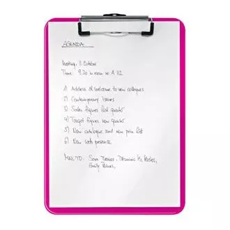 LEITZ Bloc de scris WOW, A4, roz