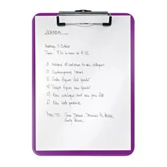 LEITZ Bloc de scris WOW, A4, violet