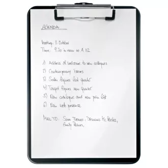 LEITZ Bloc de scris WOW, A4, negru