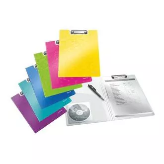 LEITZ Bloc de scris cu copertă WOW, A4, galben