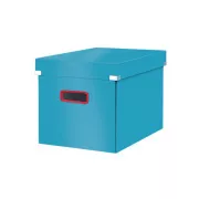 Cutie pătrată LEITZ Click&Store COSY, mărimea L (A4), albastru calm