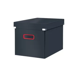 Cutie pătrată LEITZ Click&Store COSY, mărimea L (A4), gri catifelat