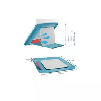 LEITZ Suport reglabil pentru laptop ERGO Cosy, albastru calm
