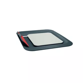 LEITZ Suport reglabil pentru laptop ERGO Cosy, gri catifelat