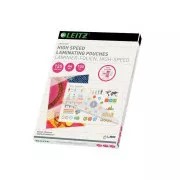 LEITZ Buzunare de laminare iLAM A4 pentru laminare rapidă, 125 mic (100 buc)