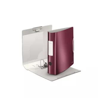 LEITZ Îndosariere mobilă 180° Active STYLE, 75 mm, roșu granat