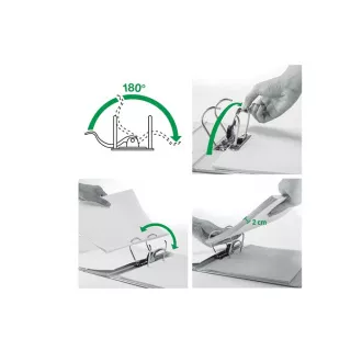 LEITZ Îndosariere mobilă 180° Active STYLE, 50 mm, alb arctic
