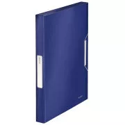 LEITZ Cutie de documente STYLE, albastru titan