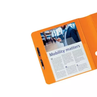 LEITZ Îndosariere mobilă 180° Active UrbanChic, 65 mm, gri închis