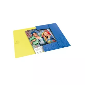 LEITZ UrbanChic PP cu trei clapete, A4, albastru