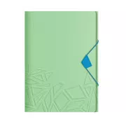 LEITZ UrbanChic PP cu trei clapete, A4, verde