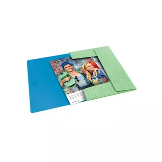 LEITZ UrbanChic PP cu trei clapete, A4, verde