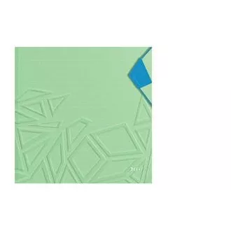 LEITZ UrbanChic PP cu trei clapete, A4, verde