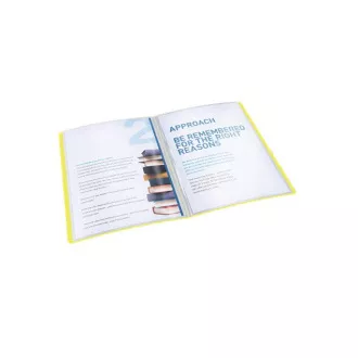 LEITZ Catalog Book UrbanChic, PP, A4, 20 de buzunare, albastru
