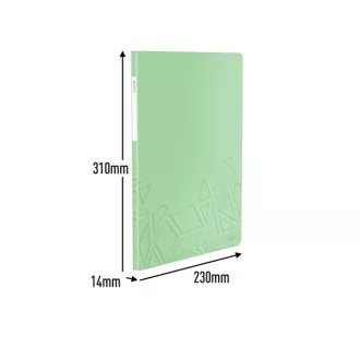 LEITZ Catalog Book UrbanChic, PP, A4, 20 de buzunare, verde